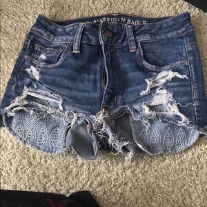 American Eagle Outfitters Blue Jean Shorts
